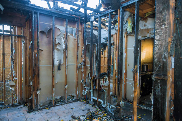 Professional Fire Damage Assessment technician working in Bellevue, PA